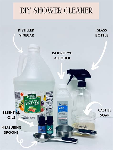 Learn to create a homemade shower cleaner using simple, natural ...