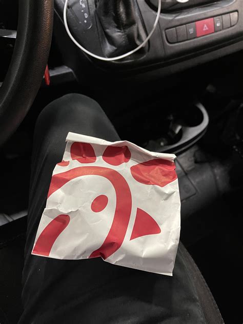 The warehouse gave us chick fil a sandwiches today. That was nice. : r ...
