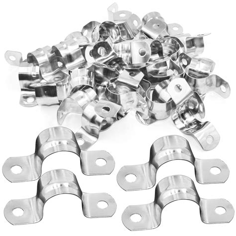Pipe Strap Clamp Pipe Clips Tube Clamp Stainless Steel U | Desertcart INDIA