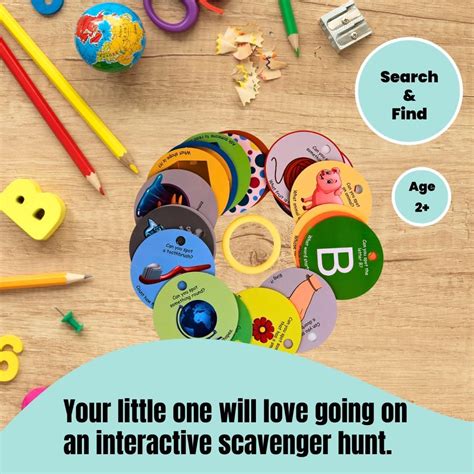 Thought-Spot Spot'em Toddler Scavenger Hunt Cards Indoor Play India | Ubuy