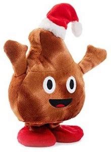 Winter Wonder Lane Poop Emoji Singing Dancing Large Poo Face Plush ...