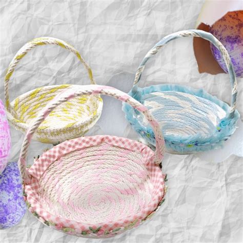 Image result for Small Rectangle Rope Baskets