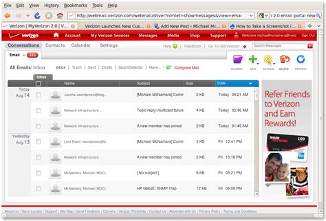 Image result for Verizon.com Email