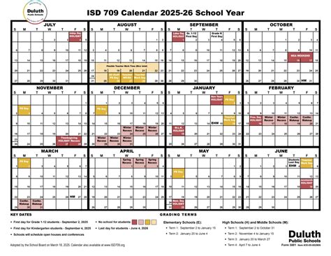 Duluth Public Schools mn Calendar 25-26 Revised [PDF] - EduCounty