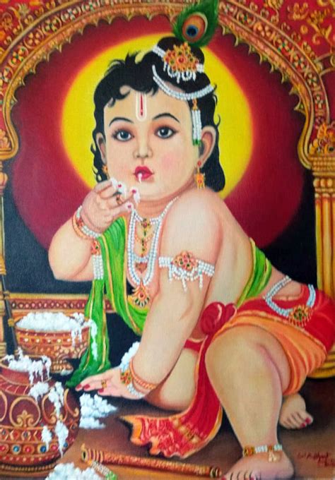 Sacred Strokes: The Deeper Meaning Behind Krishna’s Depictions