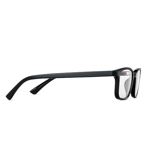 Buy Blue Block Screen Glasses: Black Full Rim Rectangle Lenskart BLU LB ...