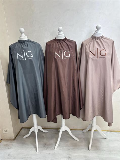 Custom Salon Capes With Embroidery, Hairstylist Cape, Personalized Logo ...