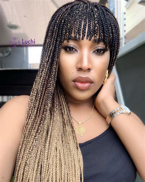 16+ Beautiful Fringe Braids Hairstyles 2018