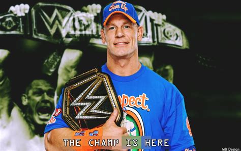 Download John Cena With WWE Belt Wallpaper | Wallpapers.com