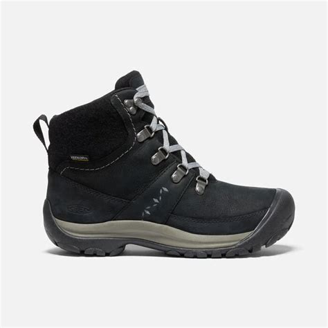 Women's KEEN Kaci III Black Winter Hiking Boot - Herbert's Boots and ...