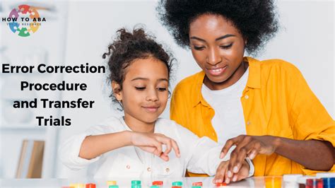 Image result for Error Correction ABA Trials