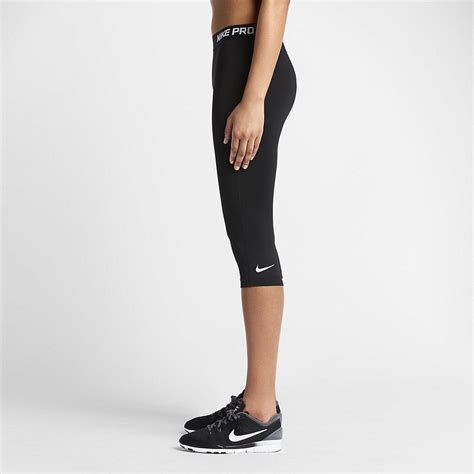Nike Womens Pro Training Capris - Black - Tennisnuts.com