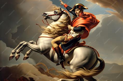 Premium AI Image | Napoleon Bonaparte French Emperor Portrait on the ...