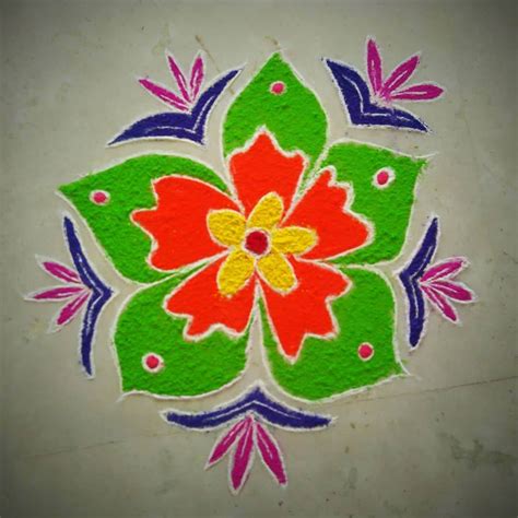 40+ Simple & Easy Diwali Rangoli Designs & Patterns to Draw in Diwali 2019