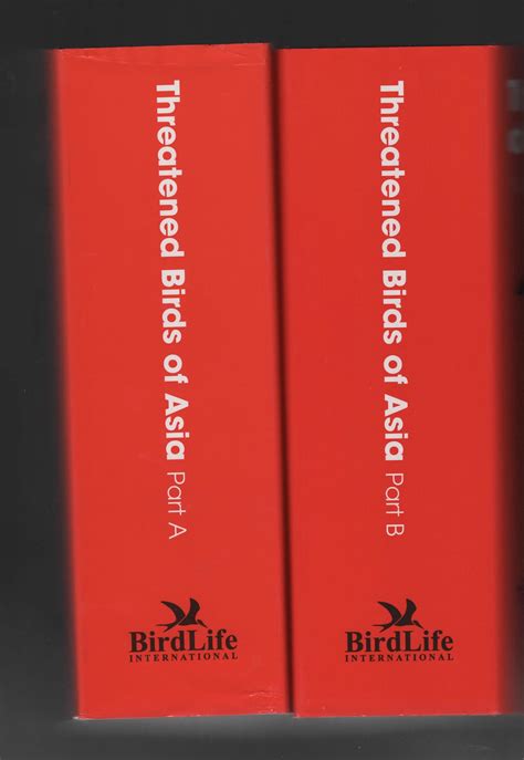 Threatened Birds of Asia: The Birdlife International Red Data Book von Collar, NJ: Fine ...