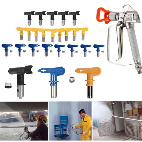 Airless Spray Gun Tips Nozzle for Paint Sprayer Tool | Ubuy India