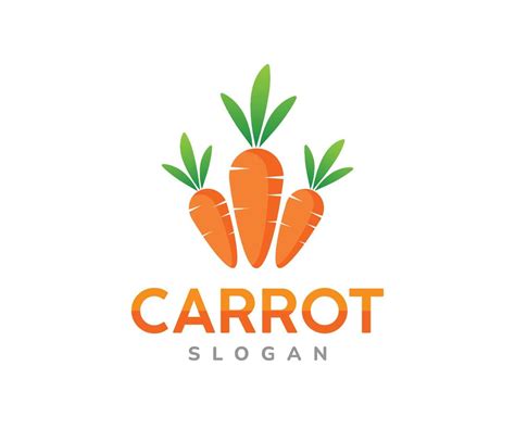 Carrot logo vector icon illustration design template 11675699 Vector ...