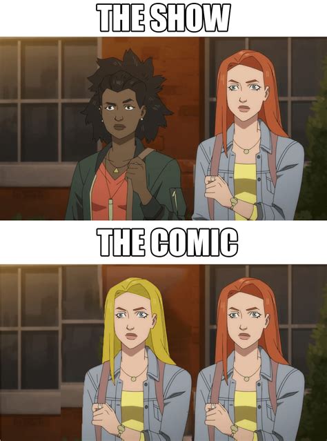 It was weirdly jarring starting the comic after the show : r/Invincible