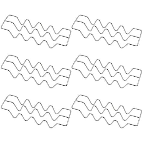 Taco Holders 6 Packs, Oven & Grill Safe Stainless Steel Taco Shell ...