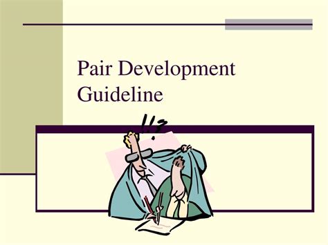 Image result for Examples of Pair Development