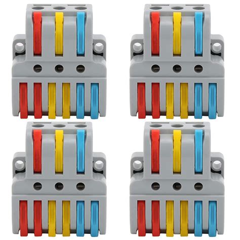 WOODTULA Compact Wire Splice Connectors - Electrical Wire Connectors ...