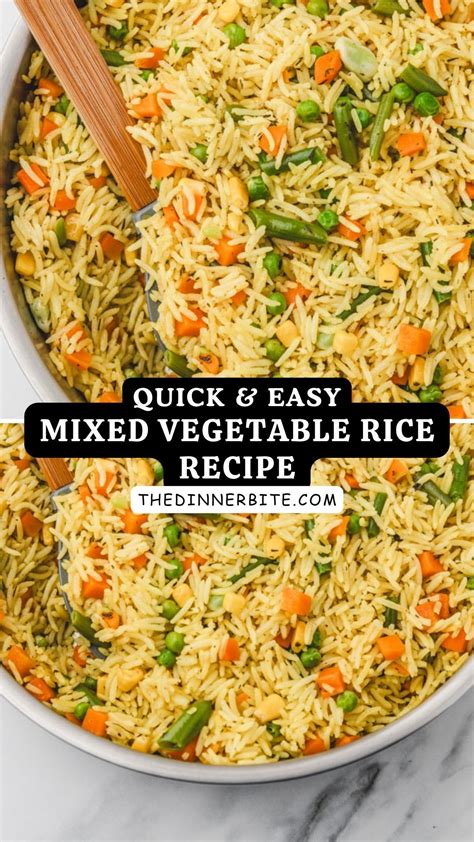 Mixed Vegetable Rice Recipe | Delicious and Easy