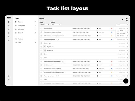 Image result for Task Management API Wireframes