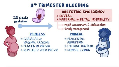 Approach to third trimester bleeding: Video & Meaning | Osmosis