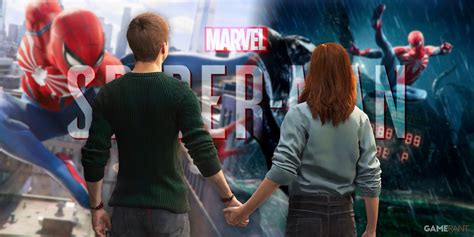 Spider Man Peter Parker Et Mary Jane Peter Parker And Mary Jane Watson