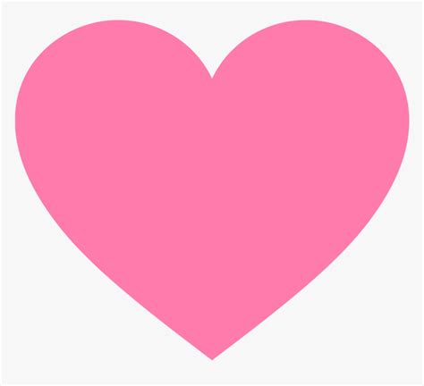Pink Heart No Background - Valentines Day Hearts Clipart, HD Png ...