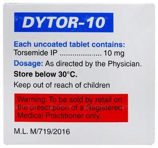 Dytor 10 Tablet: Uses, Side Effects, Price & Substitutes
