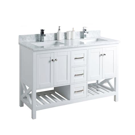 54 Inch Double Sink Vanity - Loft Beds For Small Spaces