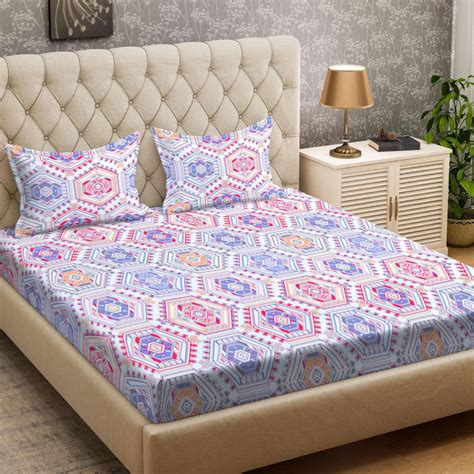 Buy SPACES Seasons Best 3-Pc. Double Bedsheet Set - 2.20 x 2.40 m from ...