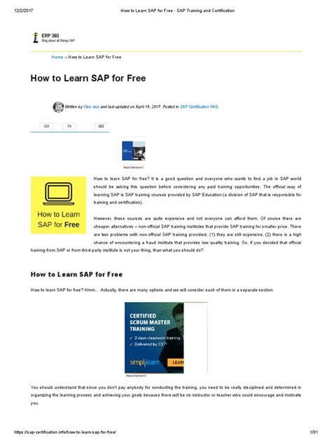 Free SAP Tutorial 的图像结果