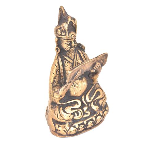 Bronze Statue Of Buddhist Recite ScripturesÂ