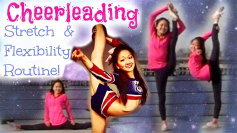 Image result for Cheer Stretching Tutorial