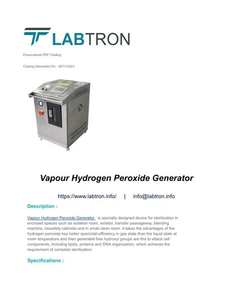 H2O2 Generator 的图像结果