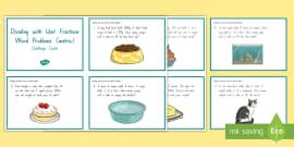 Fractions of a Set Word Problems (teacher made) - Twinkl