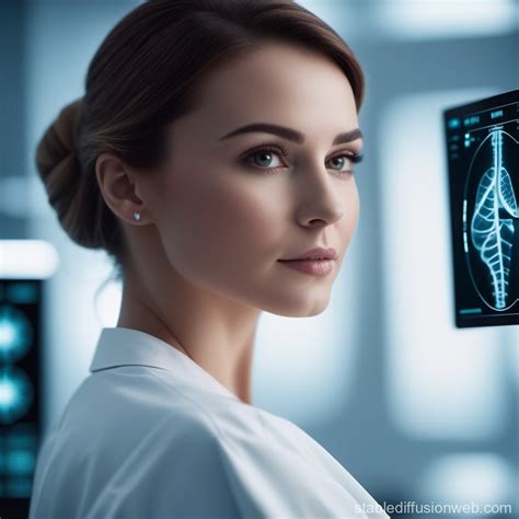Fusion of Facial Anatomy, Medical Care, and Technology | Stable Diffusion Online