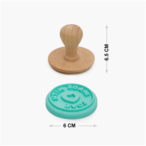 Buy Sweetshop Silicone Round Cookie Stamp-Set of 3 from Home Centre at ...