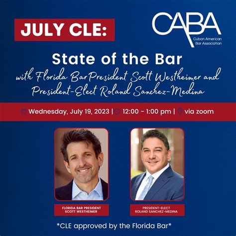 Cuban American Bar Association on LinkedIn: #cabalawyers #cabacle #cle ...