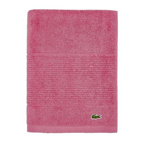 Lacoste Legend Towel, 100% Supima Cotton Loops, 650 GSM, 30"x54" Bath ...