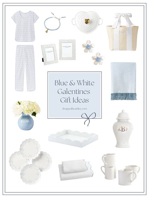 15 Blue and White Galentines Gifts She Will Love - Shopped By Ashley