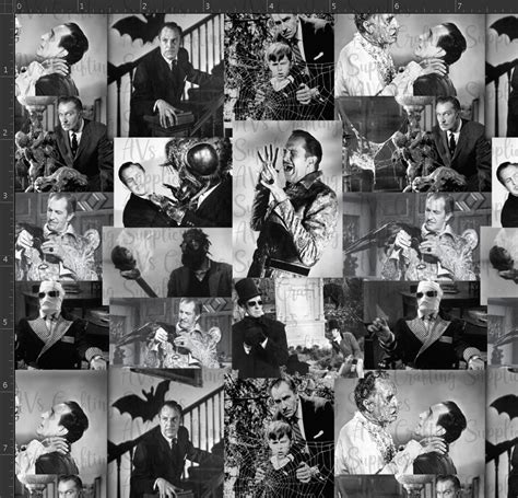 Vincent Price Collage Print-Vinyl-1035