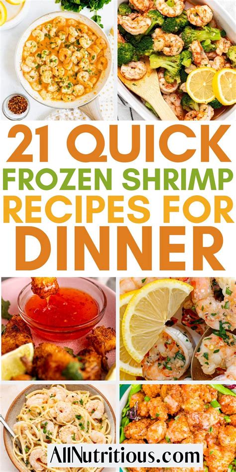 21 Best Frozen Shrimp Recipes For Easy Dinner | Frozen shrimp recipes ...