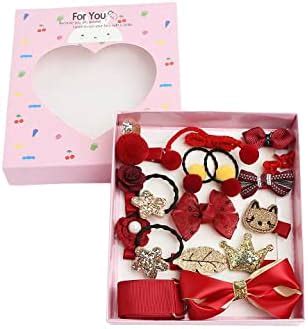 BabyMoon 18Pcs/Set Mix Style Headwear Set Children Accessories Ribbon ...