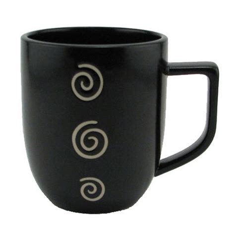 Buy BIA Cordon Bleu Fiji Mugs, Set of 4, Black Fiji Online at Low ...