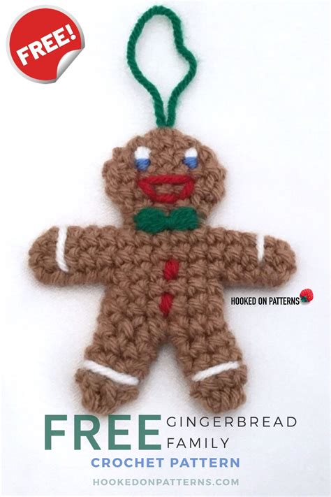 Crochet Gingerbread Man Pattern Free