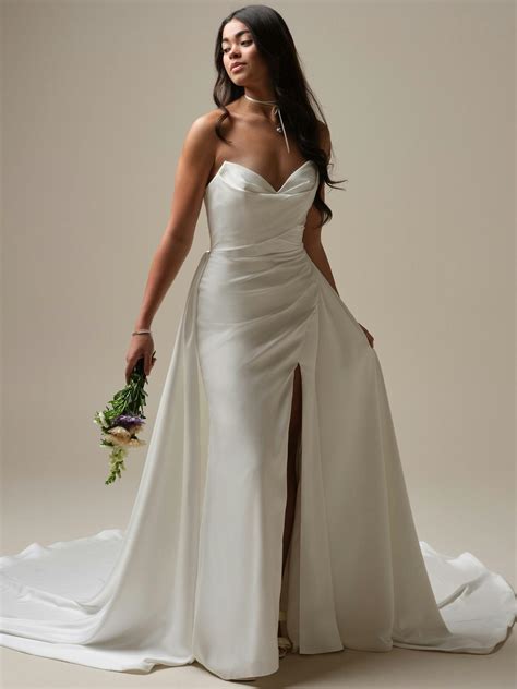 Vivica Sumptuous Vivica Satin Mermaid Bridal Gown | Maggie Sottero