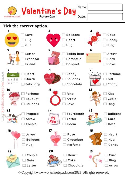 Pinterest | Quizzes for kids, Free quizzes, Valentine lessons
